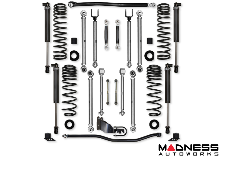 Jeep Wrangler JL Lift Kit - Rock Krawler - 2.5in - X Factor Pro (No Limits) - Stage 1 - 2018+